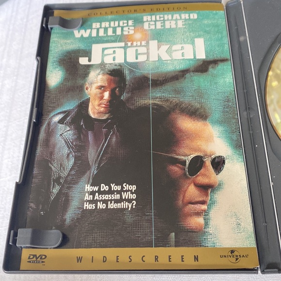 🎬PRICING🎬 The Jackal Collector’s Edition DVD with Bruce Willis & Richard Gere - Picture 4 of 6